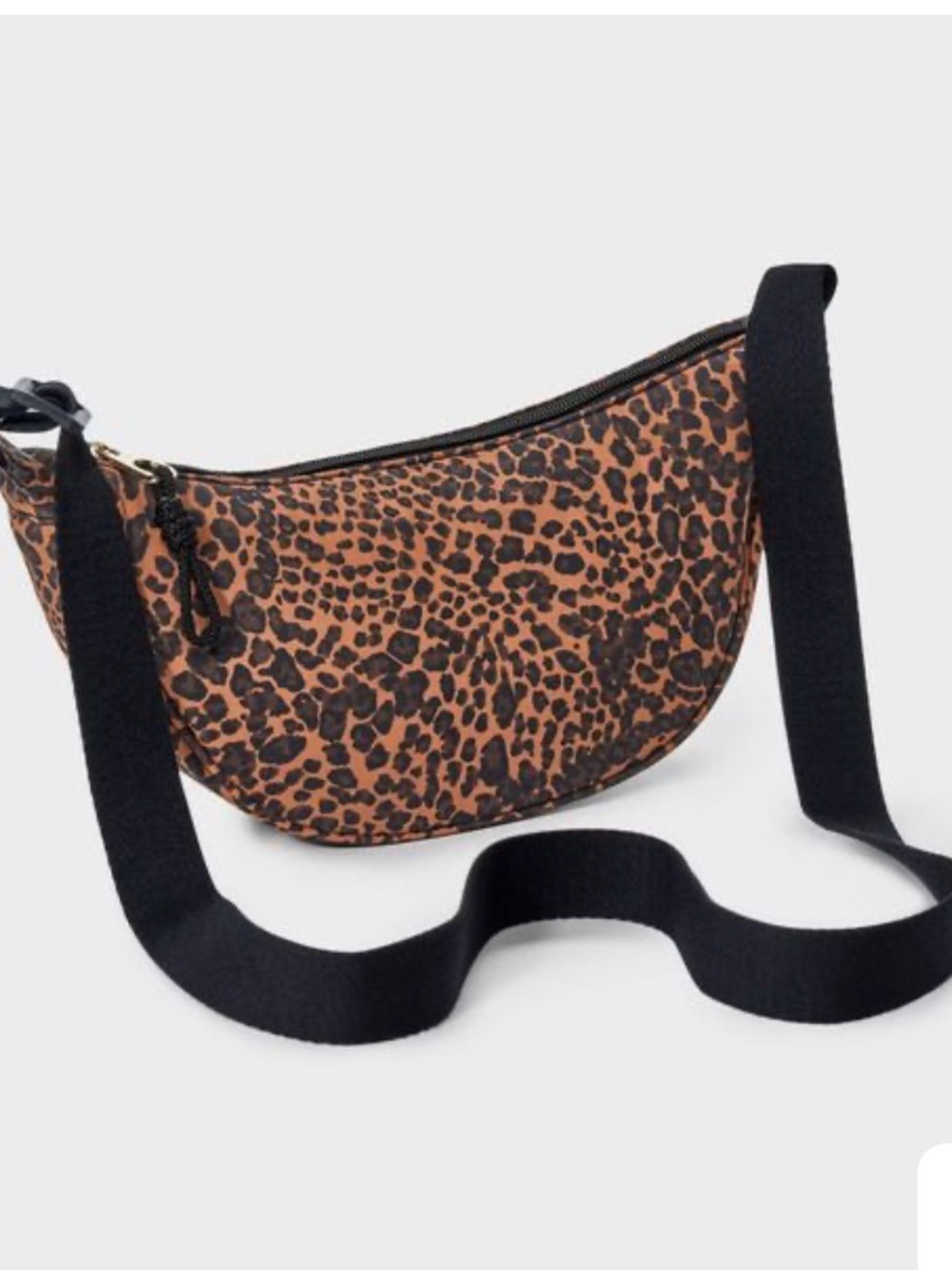 *NWT* Universal Thread Leopard Print Crossbody Bag - Brown/Black